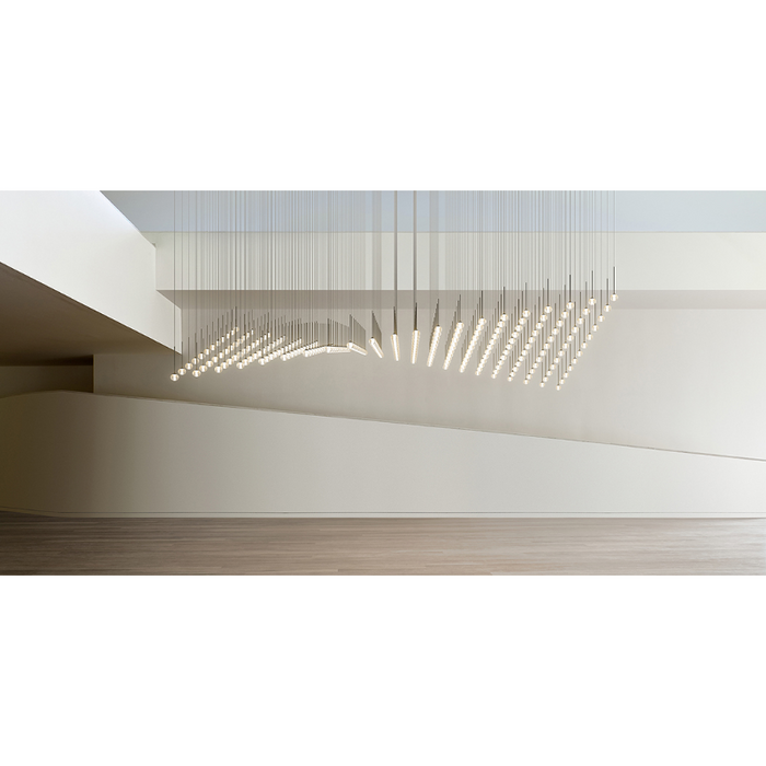 Vibia 0842 Algorithm 14-lt 121" LED Multi-Light Pendant