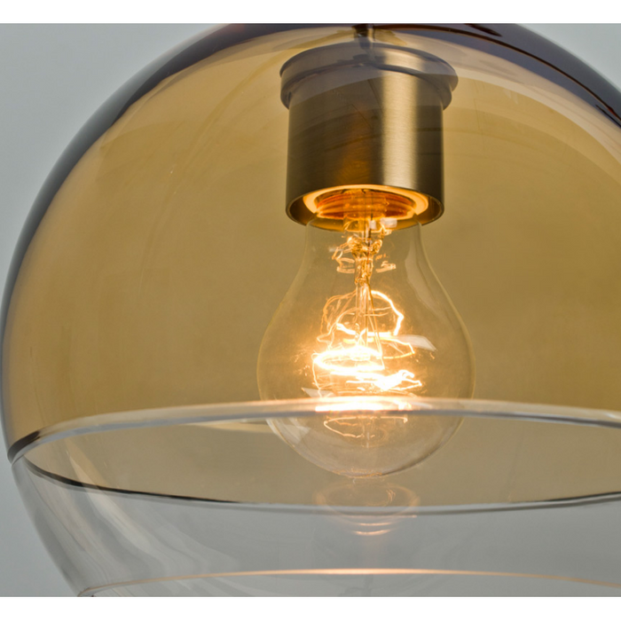 Besa 1JT-ALLY12 Ally 1-lt 12" Pendant, Cord Fixture with Flat Canopy