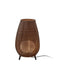 Bover Amphora 01 Tall LED Outdoor Floor Lamp-Brown/Rattan Brown