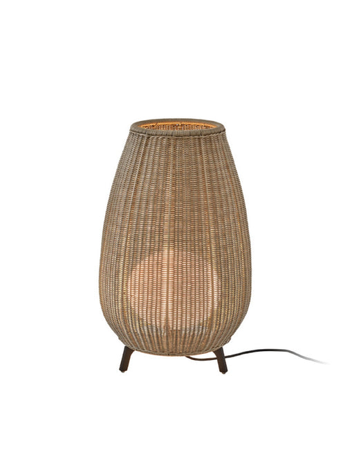 Bover Amphora 01  LED Outdoor Floor Lamp, TRIAC-Brown/Light Beige
