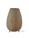 Bover Amphora 02 1-lt 48" Tall LED Outdoor Floor Lamp, TRIAC-Brown/Light Beige