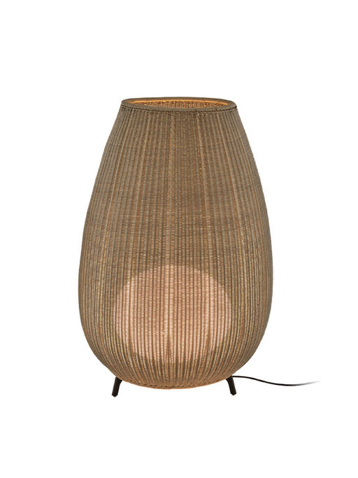 Bover Amphora 02 1-lt 48" Tall LED Outdoor Floor Lamp, TRIAC-Brown/Light Beige