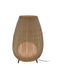 Bover Amphora 02 1-lt 48" Tall LED Outdoor Floor Lamp, TRIAC-Brown/Light Beige