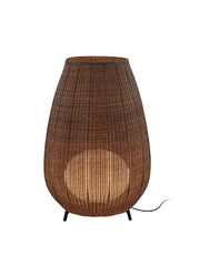 Bover Amphora 02 2-lt 48" Tall LED Outdoor Floor Lamp-Rattan Brown