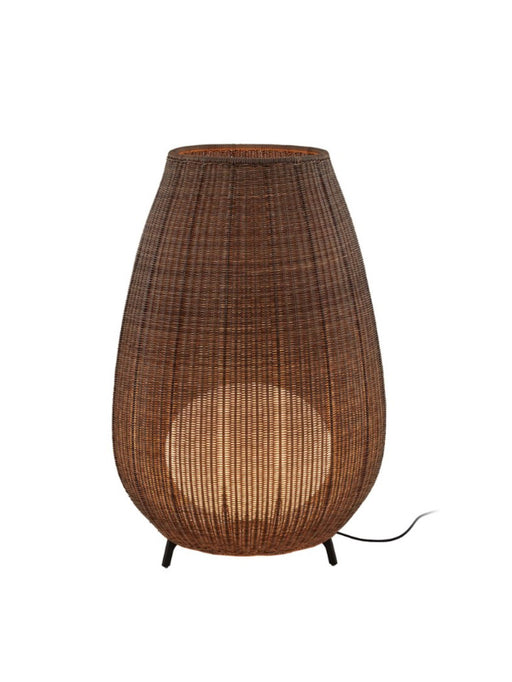 Bover Amphora 02 2-lt 48" Tall LED Outdoor Floor Lamp-Rattan Brown