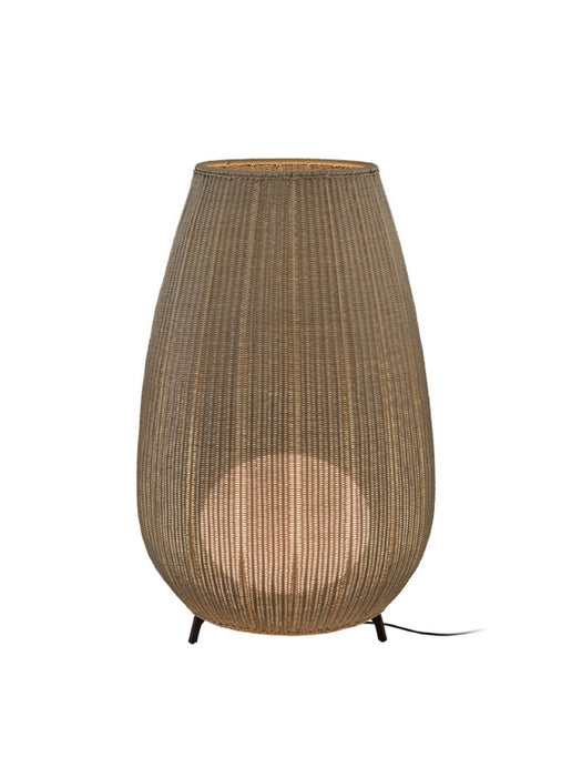 Bover Amphora 03 1-lt 54" Tall LED Outdoor Floor Lamp, TRIAC-Brown/Light Beige