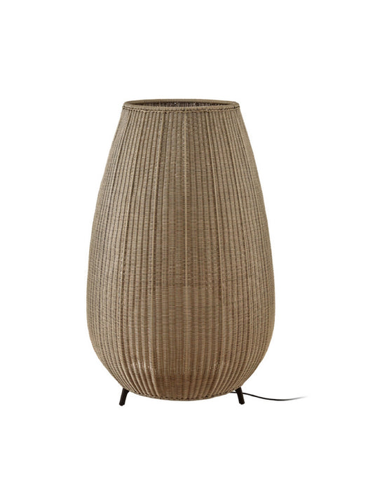 Bover Amphora 03 1-lt 54" Tall LED Outdoor Floor Lamp, TRIAC-Brown/Light Beige