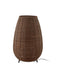 Bover Amphora 03 1-lt 54" Tall LED Outdoor Floor Lamp, TRIAC-Brown/Rattan Brown