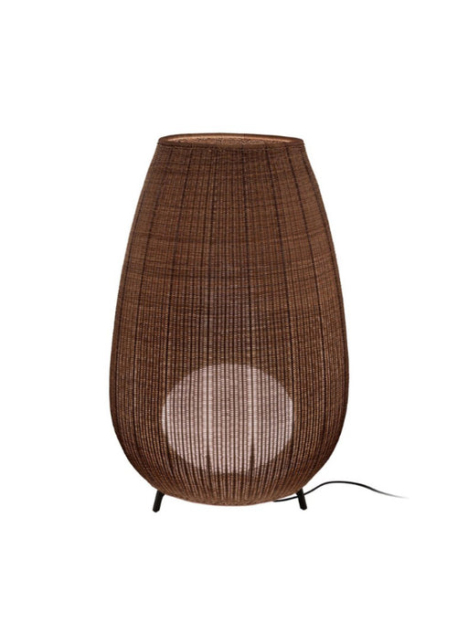 Bover Amphora 03 2-lt 54" Tall LED Outdoor Floor Lamp-Rattan Brown