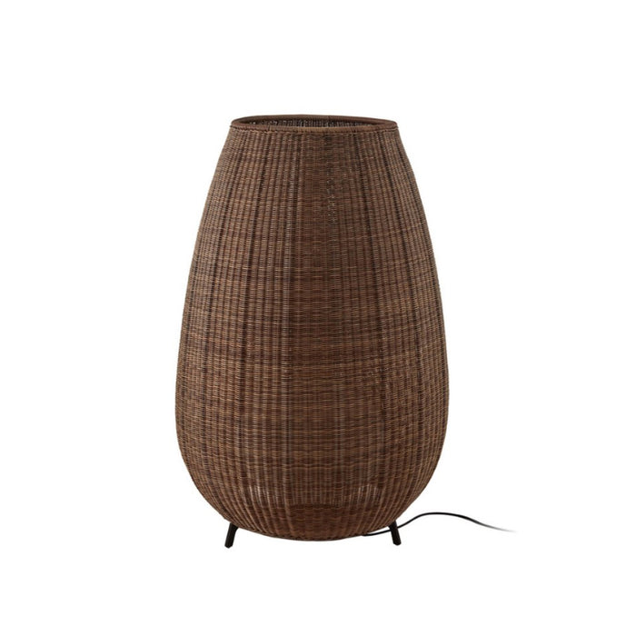 Bover Amphora 03 2-lt 54" Tall LED Outdoor Floor Lamp-Rattan Brown