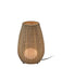 Bover Amphora 1-lt 19" Tall LED Outdoor Floor Lamp-Brown/Light Beige
