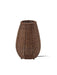 Bover Amphora 1-lt 19" Tall LED Outdoor Floor Lamp-Brown/Rattan Brown