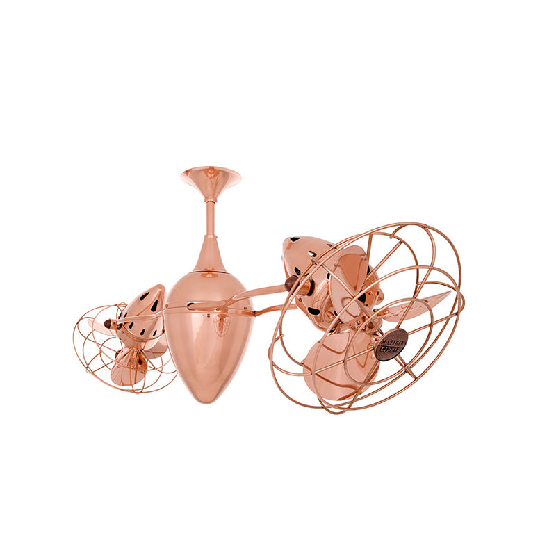 Matthews Fan Ar Ruthiane 46" Ceiling Fan with Decorative Cage