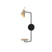 Accord 4151 Balance 1-lt 38" LED Wall Light-Organic Cappuccino