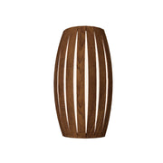 Accord 4014 Barrel 2-lt 14" Tall LED Wall Light-Imbuia