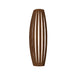 Accord 4040 Barrel 1-lt 28" Tall LED Wall Light-Imbuia
