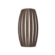 Accord 4014LED Barrel 1-lt 14" Tall Wall Light-American Walnut
