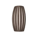 Accord 4014LED Barrel 1-lt 14" Tall Wall Light-American Walnut