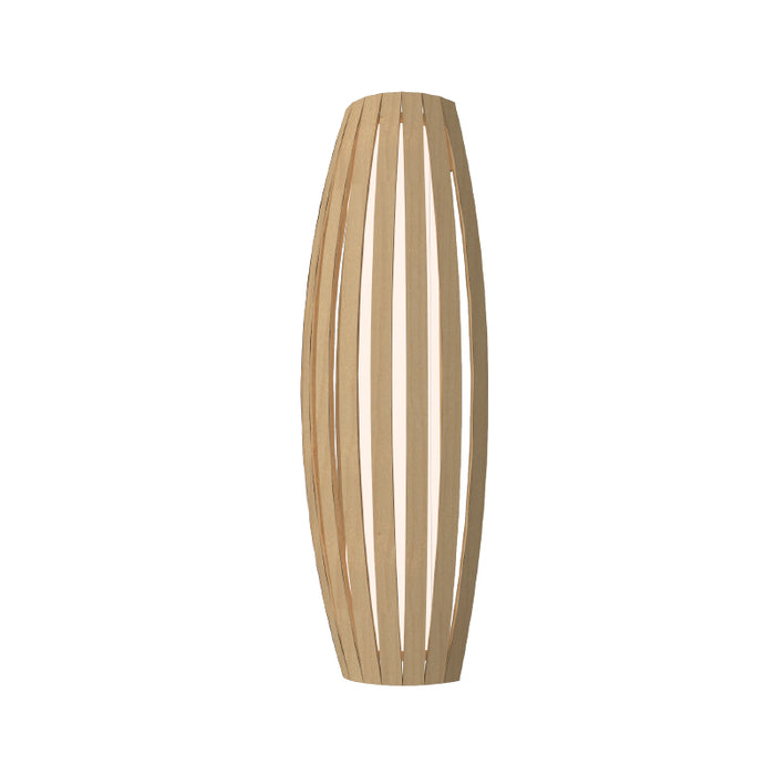 Accord 4040 Barrel 1-lt 28" Tall LED Wall Light-Maple