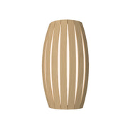 Accord 4014LED Barrel 1-lt 14" Tall Wall Light-Maple