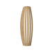 Accord 4041LED Barrel 1-lt 39" Tall LED Wall Light-Maple