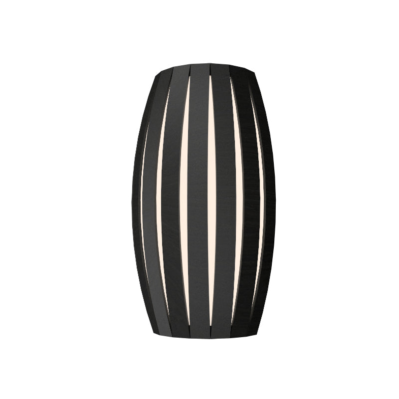 Accord 4014 Barrel 2-lt 14" Tall LED Wall Light-Charcoal