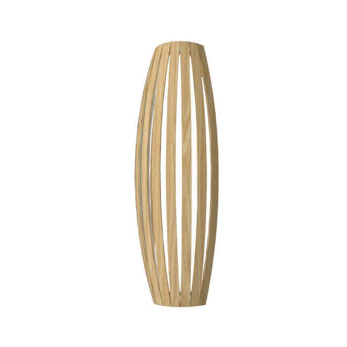 Accord 4041LED Barrel 1-lt 39" Tall LED Wall Light-Sand