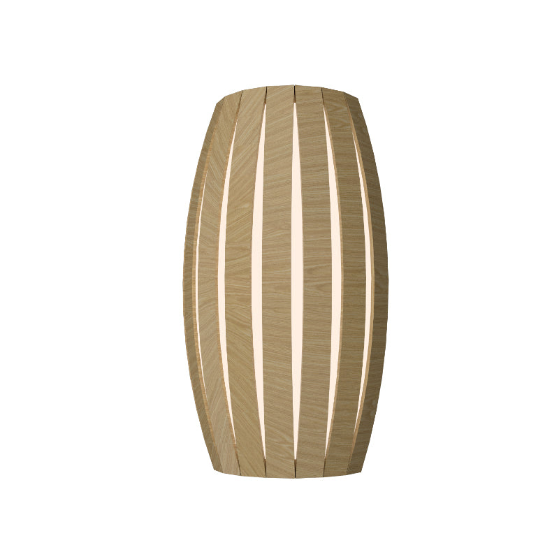 Accord 4014LED Barrel 1-lt 14" Tall Wall Light-Sand