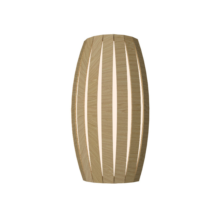 Accord 4014 Barrel 2-lt 14" Tall LED Wall Light-Sand