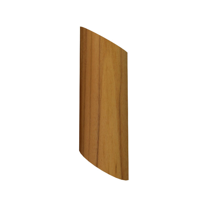 Accord 466LED Clean 1-lt 22" Tall LED Wall Light-Teak
