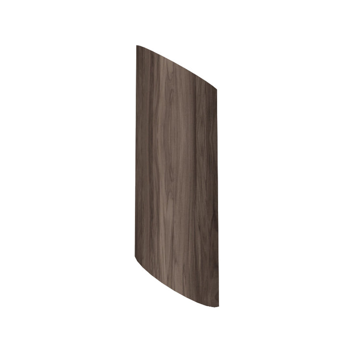 Accord 466LED Clean 1-lt 22" Tall LED Wall Light-American Walnut