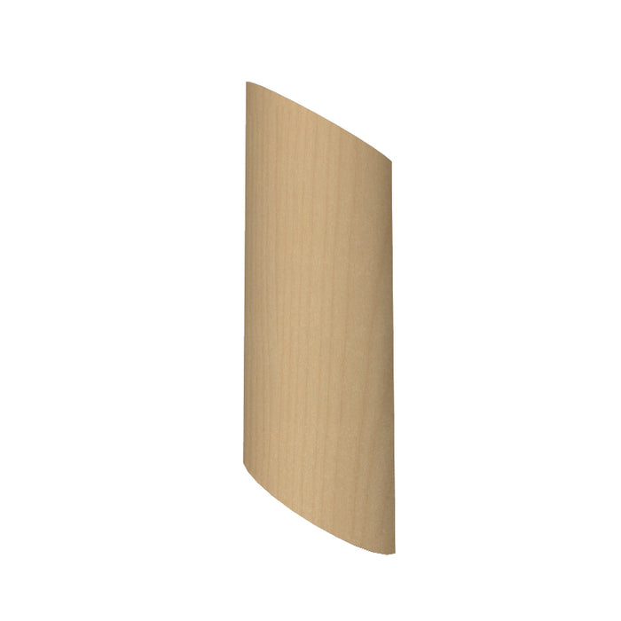Accord 466LED Clean 1-lt 22" Tall LED Wall Light-Maple