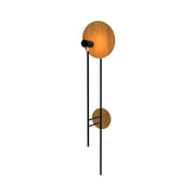 Accord 4127 Dot 1-lt 49" Tall LED Wall Light-Louro Freijo