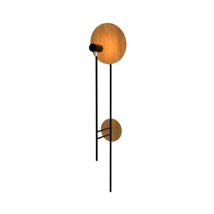 Accord 4127 Dot 1-lt 49" Tall LED Wall Light-Louro Freijo
