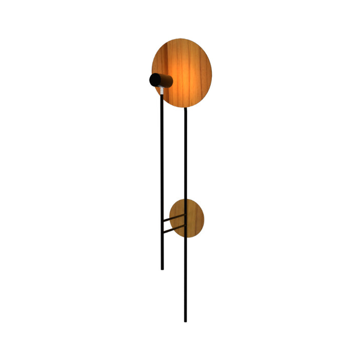 Accord 4127 Dot 1-lt 49" Tall LED Wall Light-Teak