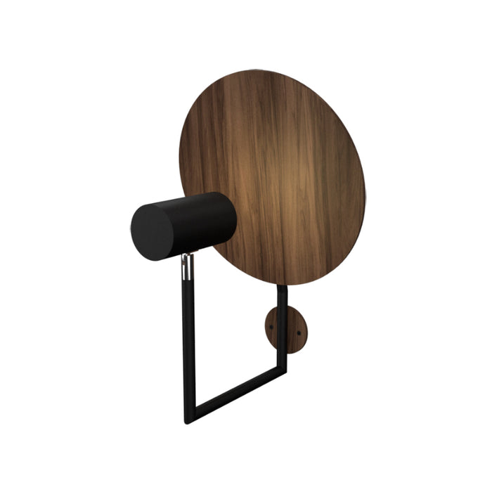 Accord 4129 Dot 1-lt 15" Tall LED Wall Light-American Walnut