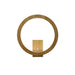 Accord 4117LED Frame 1-lt 13" LED Wall Light-Louro Freijo