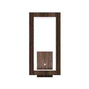 Accord 4118LED Frame 1-lt 13" Tall LED Wall Light-American Walnut