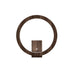 Accord 4117LED Frame 1-lt 13" LED Wall Light-American Walnut