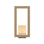 Accord 4118LED Frame 1-lt 13" Tall LED Wall Light-Maple