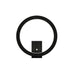 Accord 4117LED Frame 1-lt 13" LED Wall Light-Charcoal