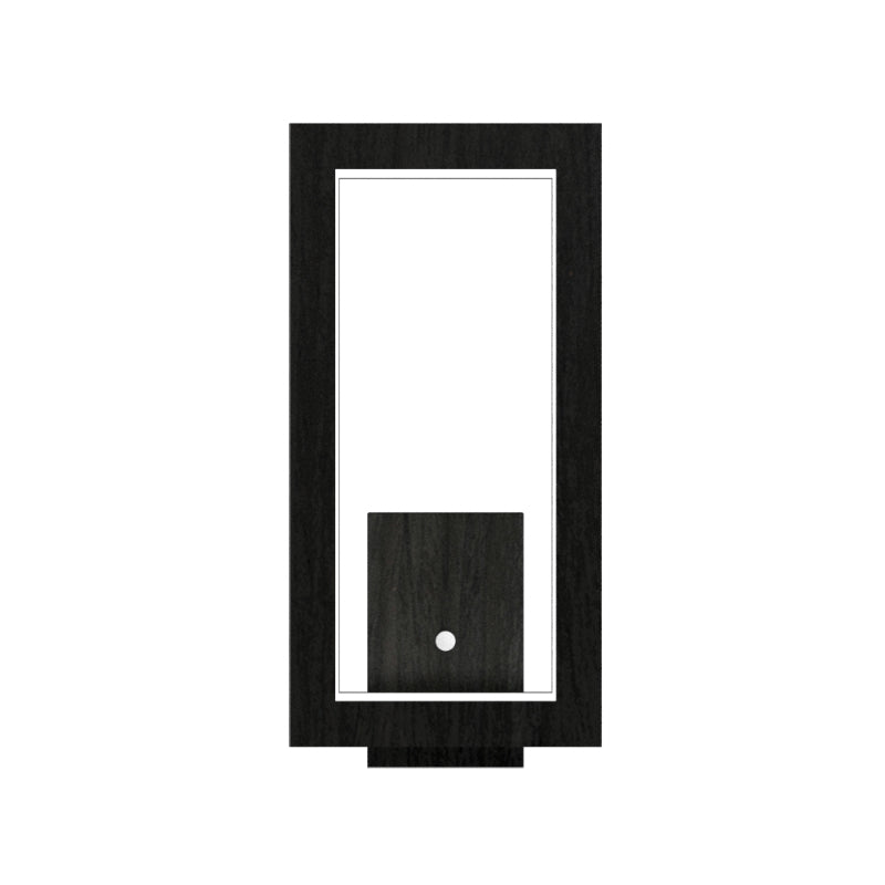 Accord 4118LED Frame 1-lt 13" Tall LED Wall Light-Organic Black