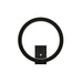Accord 4117LED Frame 1-lt 13" LED Wall Light-Organic Black