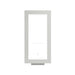 Accord 4118LED Frame 1-lt 13" Tall LED Wall Light-Organic White
