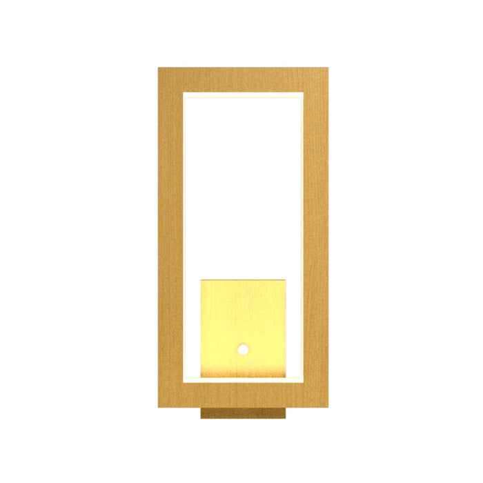 Accord 4118LED Frame 1-lt 13" Tall LED Wall Light-Organic Gold