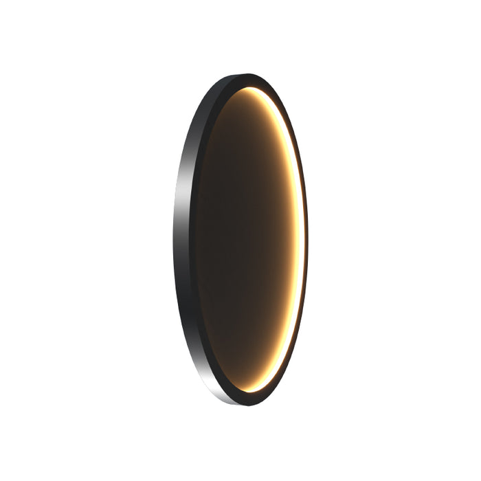 Accord 5095 Naia 1-lt 14" LED Wall Light-Organic Black