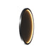 Accord 5095 Naia 1-lt 14" LED Wall Light-Organic Black