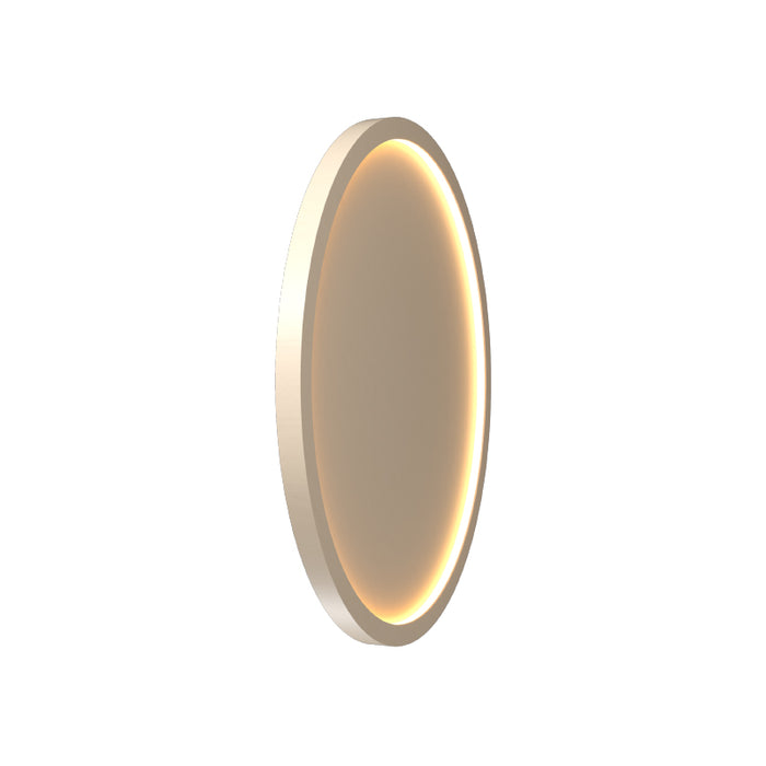 Accord 5095 Naia 1-lt 14" LED Wall Light-Organic Cappuccino