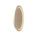 Accord 5095 Naia 1-lt 14" LED Wall Light-Organic Cappuccino
