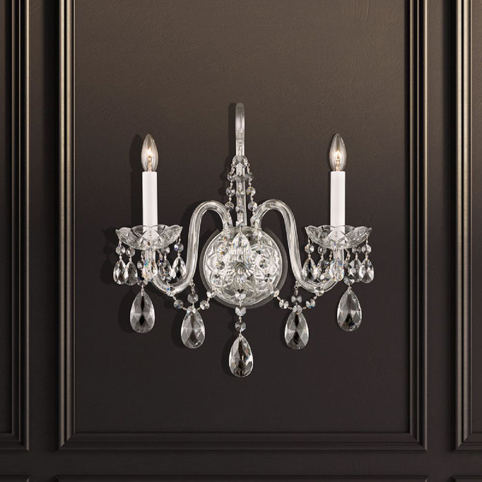 Schonbek 1301 Arlington 2-lt 16" Tall Wall Sconce